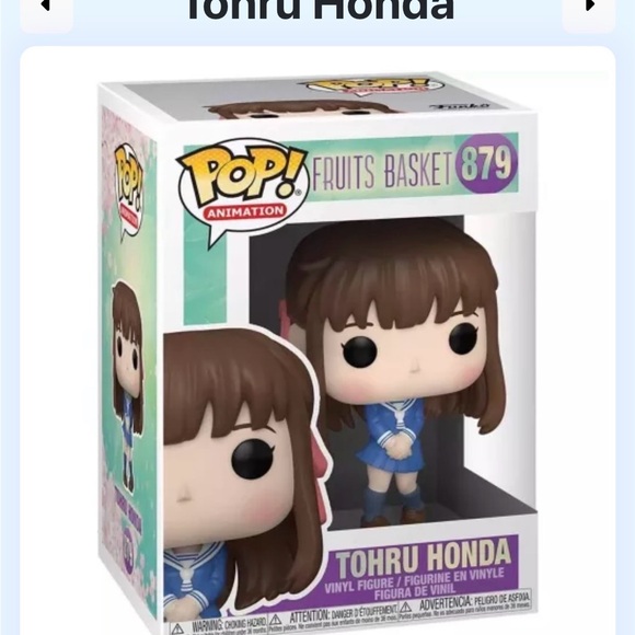 Funko Pop! Animation Fruits Basket Tohru Honda Vinyl Figure - Picture 2 of 4